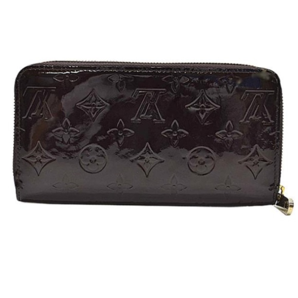 Louis Vuitton zippy vernis amarante wallet